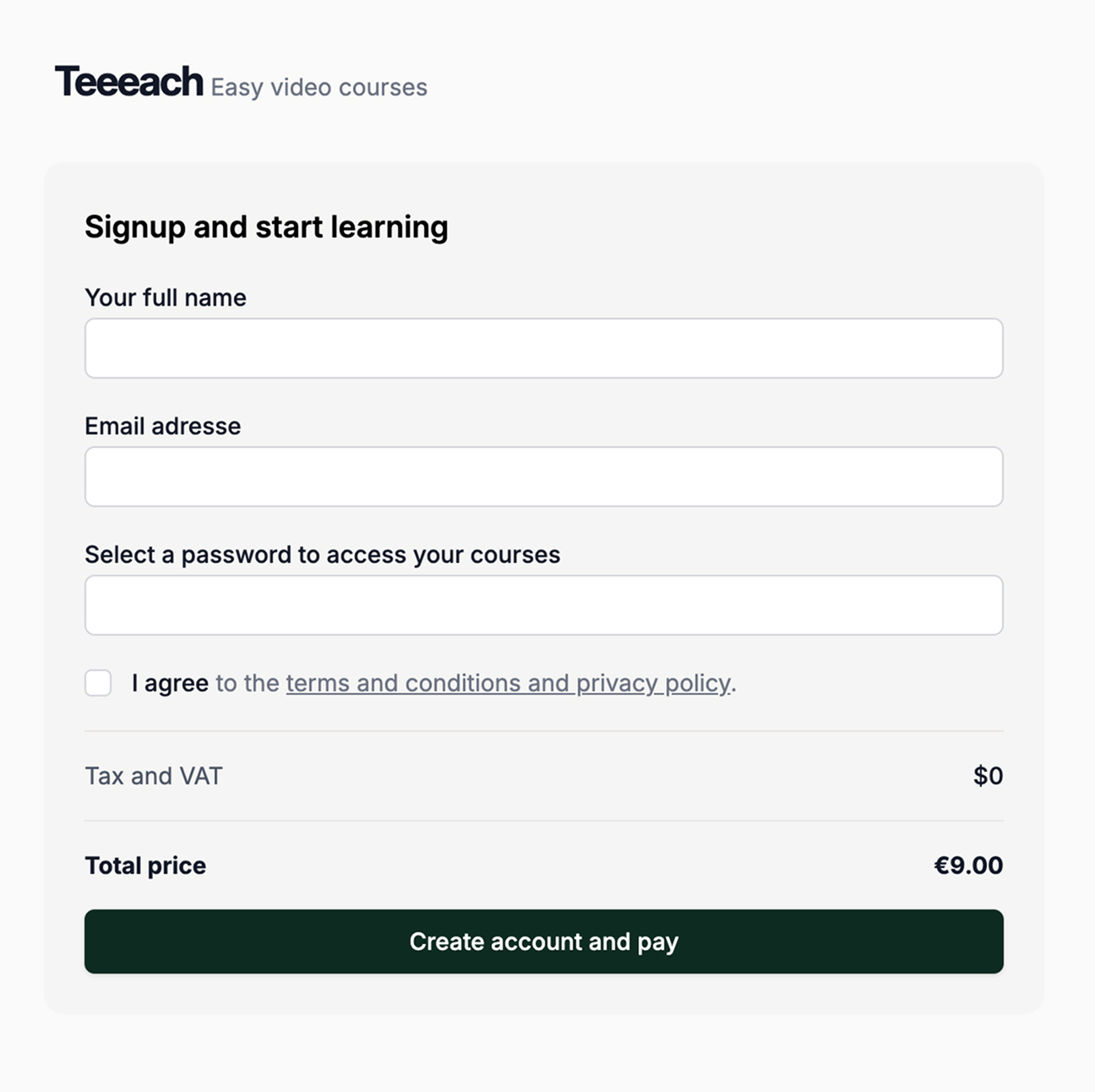 Product screenshot