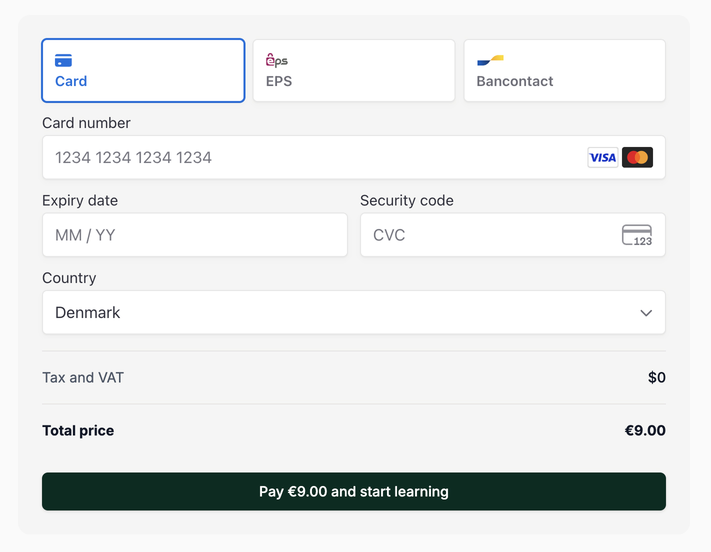 Product screenshot